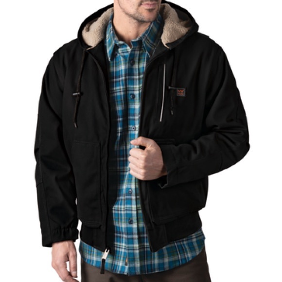 Duck hooded bomber work jacket - Picture 2 of 7